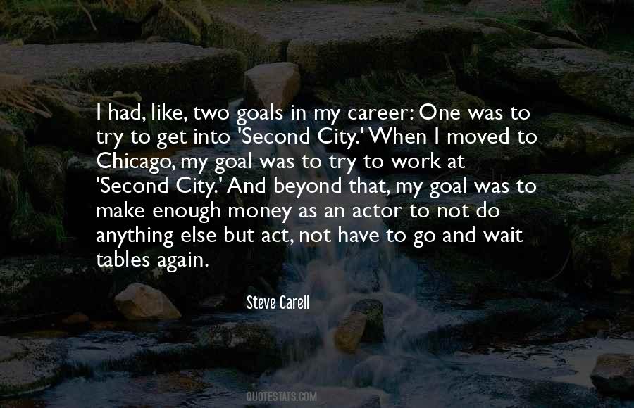 Quotes About Career Goal #392255