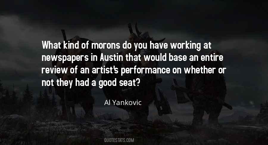 Yankovic Quotes #551636