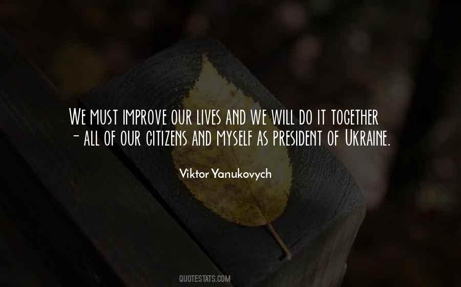 Yanukovych Quotes #1423850