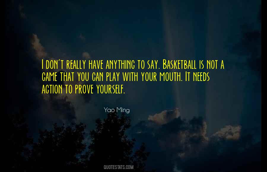 Yao Quotes #312486