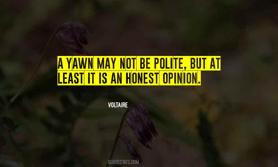 Yawn Quotes #1055280