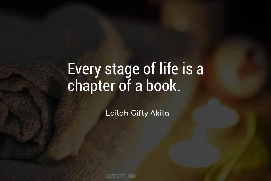 Quotes About Stage Of Life #1201699