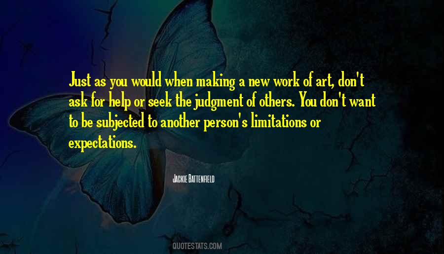 Quotes About Non Judgment #5998
