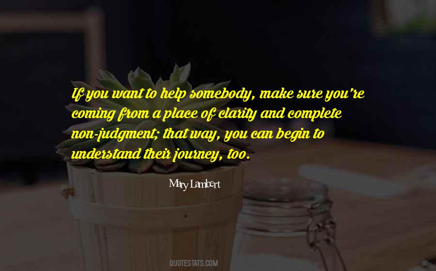Quotes About Non Judgment #643600