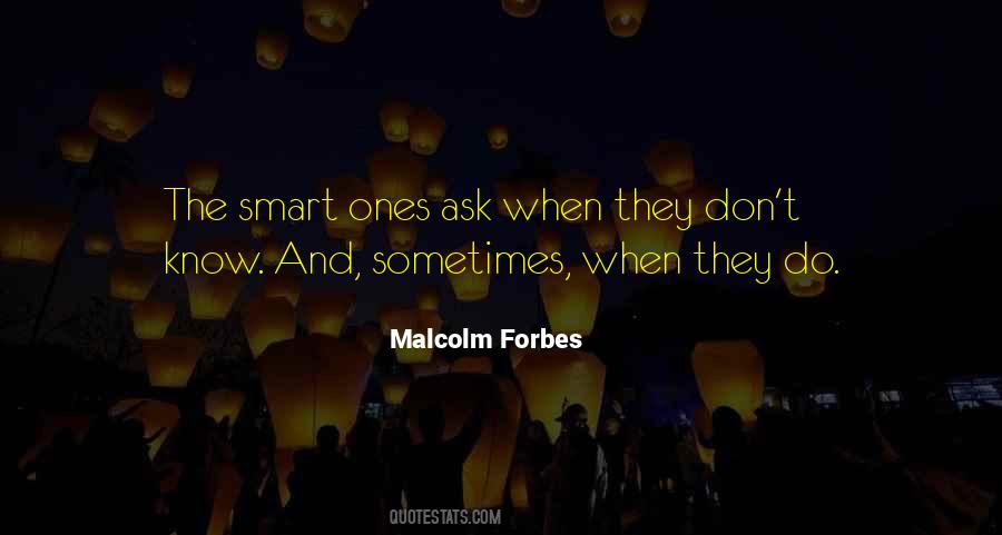 Quotes About Smart #1846374