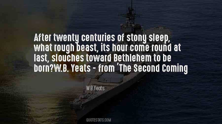 Yeats The Second Coming Quotes #1693858