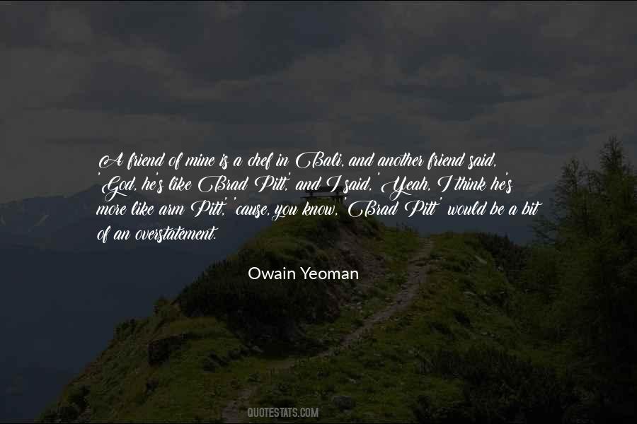 Yeoman Quotes #979954