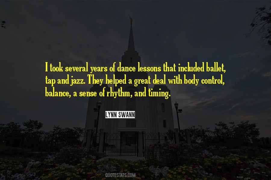 Quotes About Rhythm And Dance #1738971
