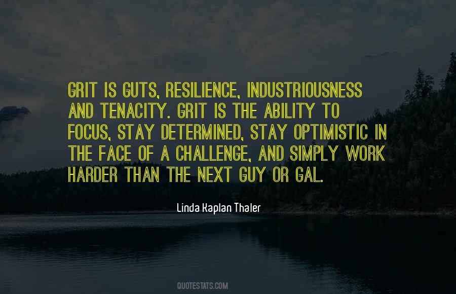 Quotes About Tenacity #285750