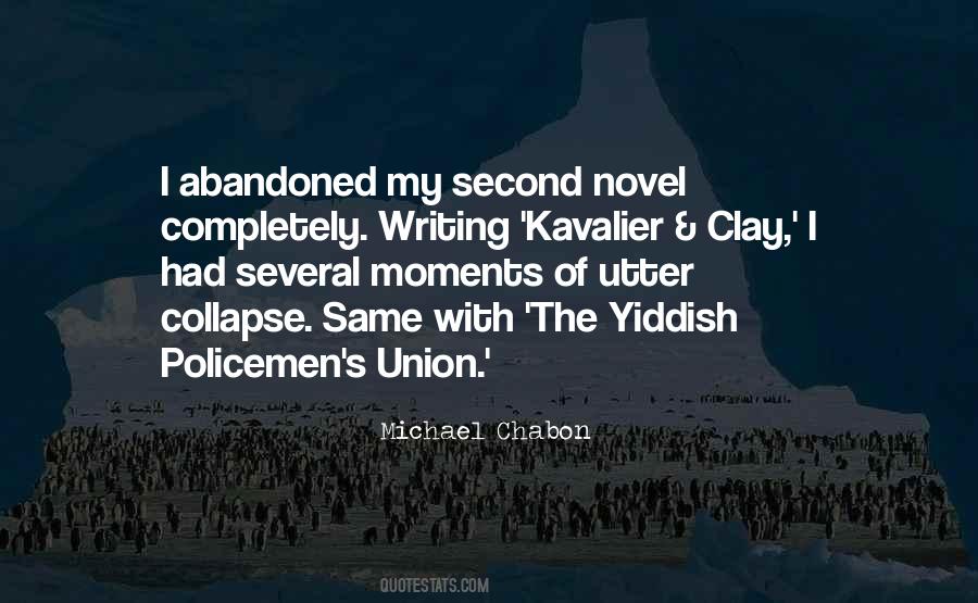 Yiddish Policemen's Union Quotes #1293618