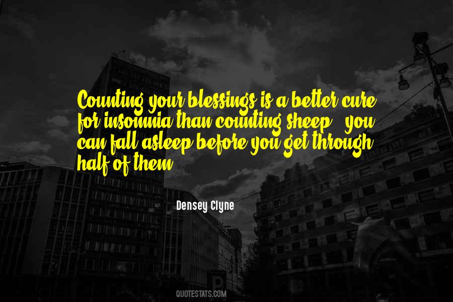 Quotes About Counting Sheep #1603069