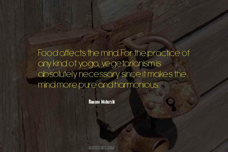 Yoga And Vegetarianism Quotes #1198524