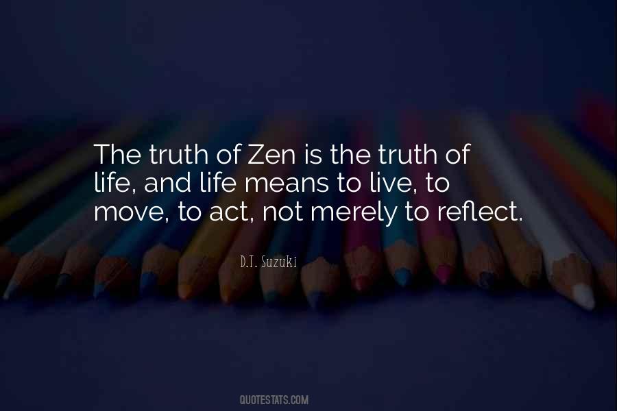 Quotes About Life Zen #330143