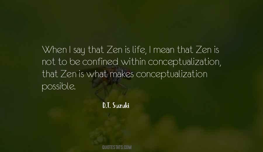 Quotes About Life Zen #559023