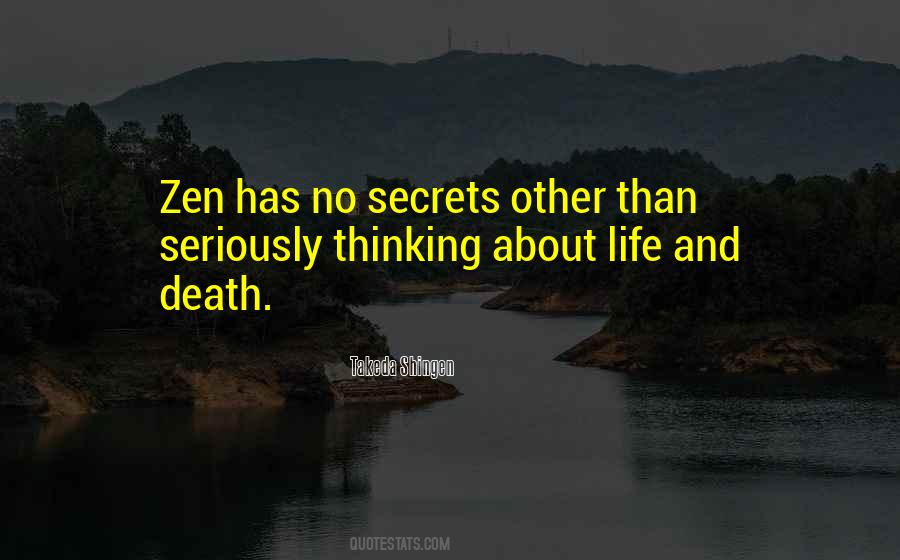 Quotes About Life Zen #881776