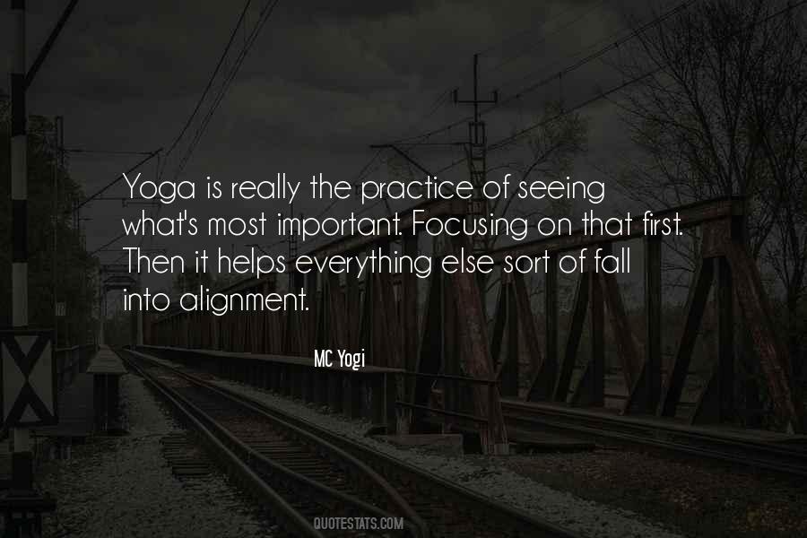 Yoga Is Quotes #1420457
