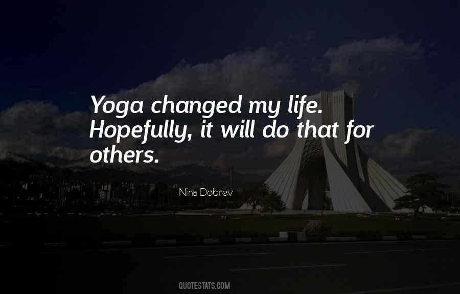 Yoga Life Quotes #147069