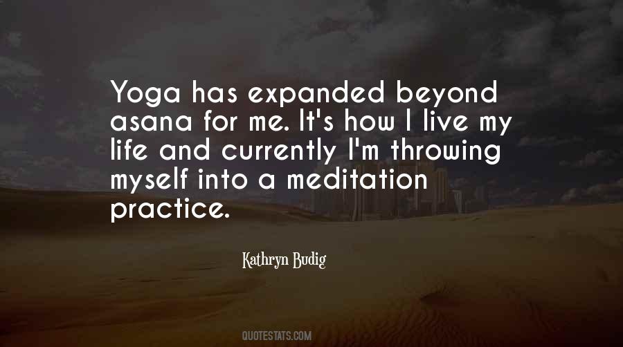 Yoga Life Quotes #189397