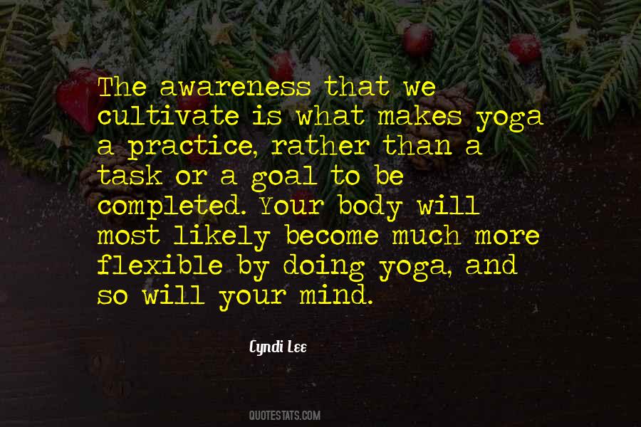 Yoga Mind Body Quotes #110346