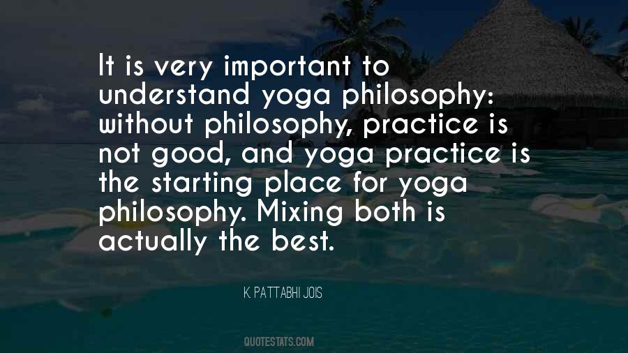 Yoga Philosophy Quotes #1729702