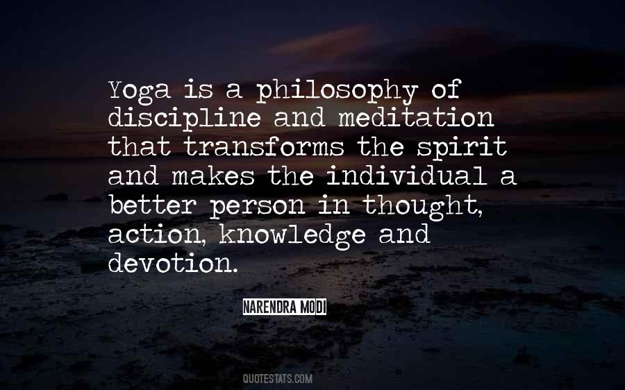 Yoga Philosophy Quotes #944862