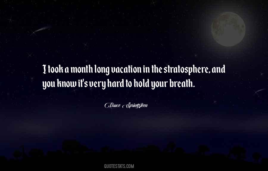 Quotes About Stratosphere #1121300