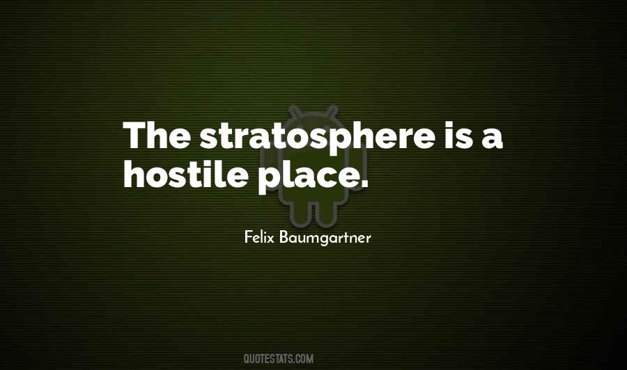 Quotes About Stratosphere #1646266