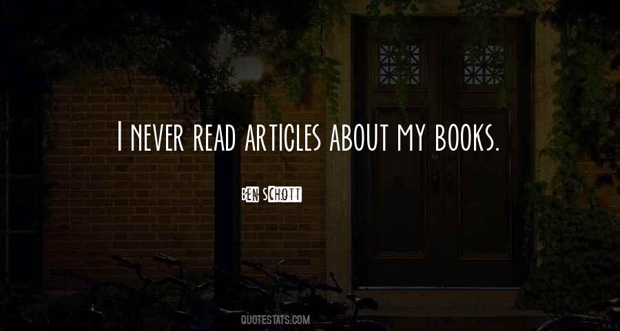Quotes About Articles #128484 Quotes About Articles #128484