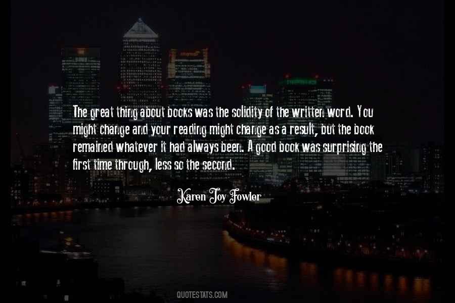 Quotes About Reading A Book For The First Time #1077432