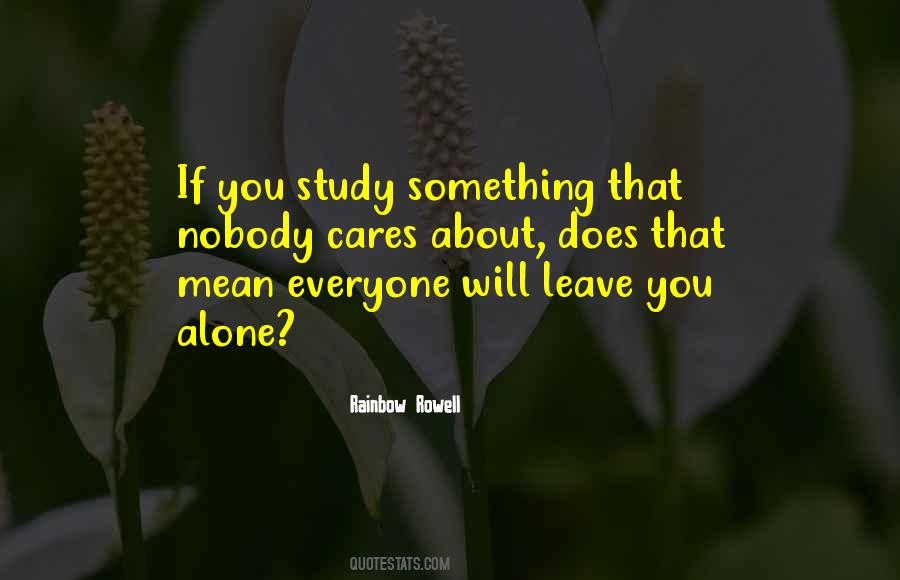 You Alone Quotes #1655299