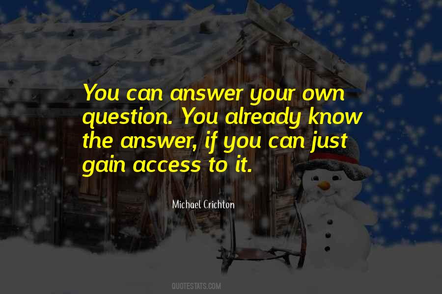 You Already Know Quotes #1722305