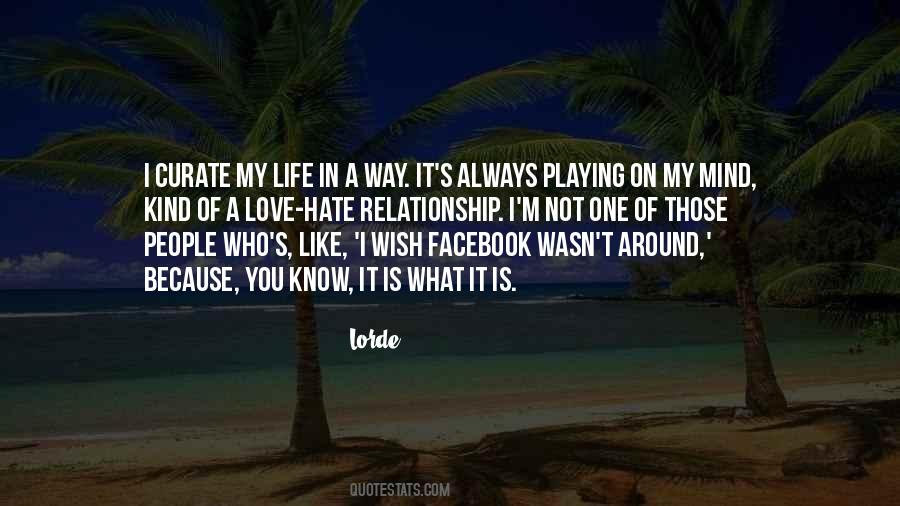You Always In My Mind Quotes #1226617
