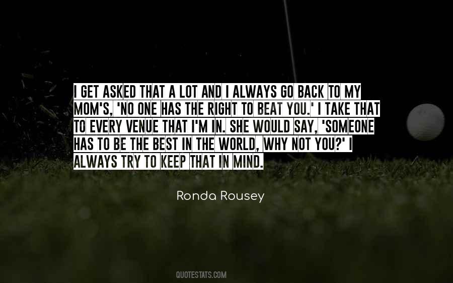 You Always In My Mind Quotes #174567