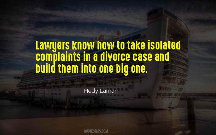 Quotes About Divorce Lawyers #1176394
