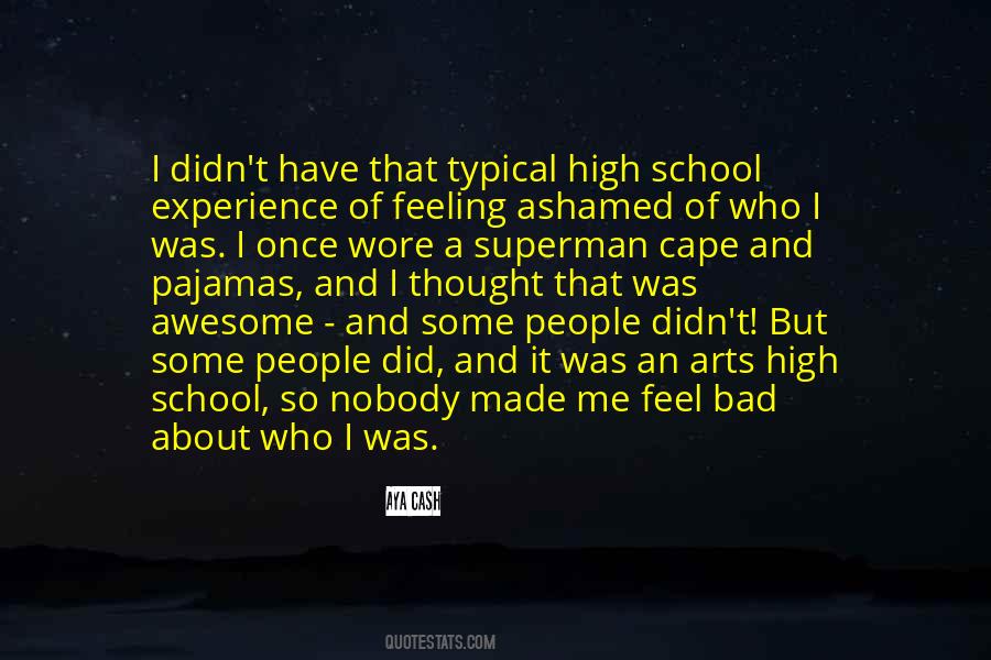 Quotes About High School #1637645