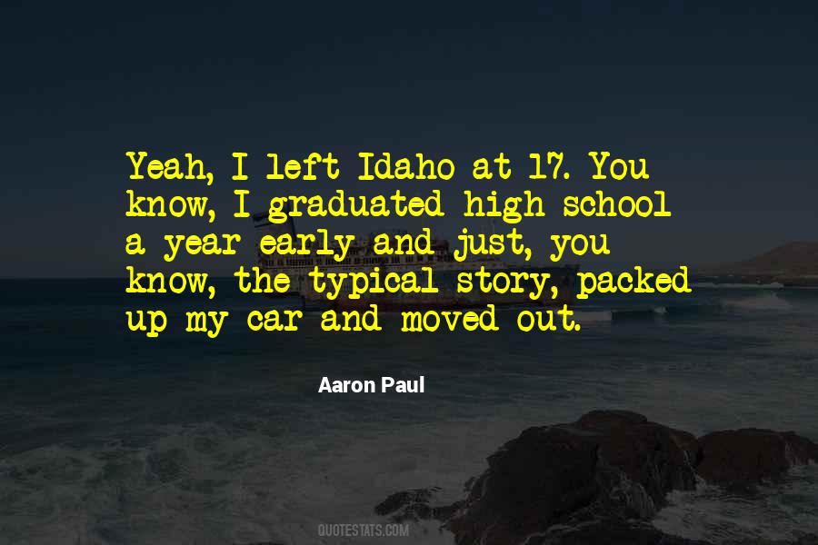 Quotes About High School #1844221