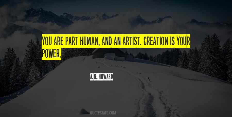 You Are An Artist Quotes #1026933