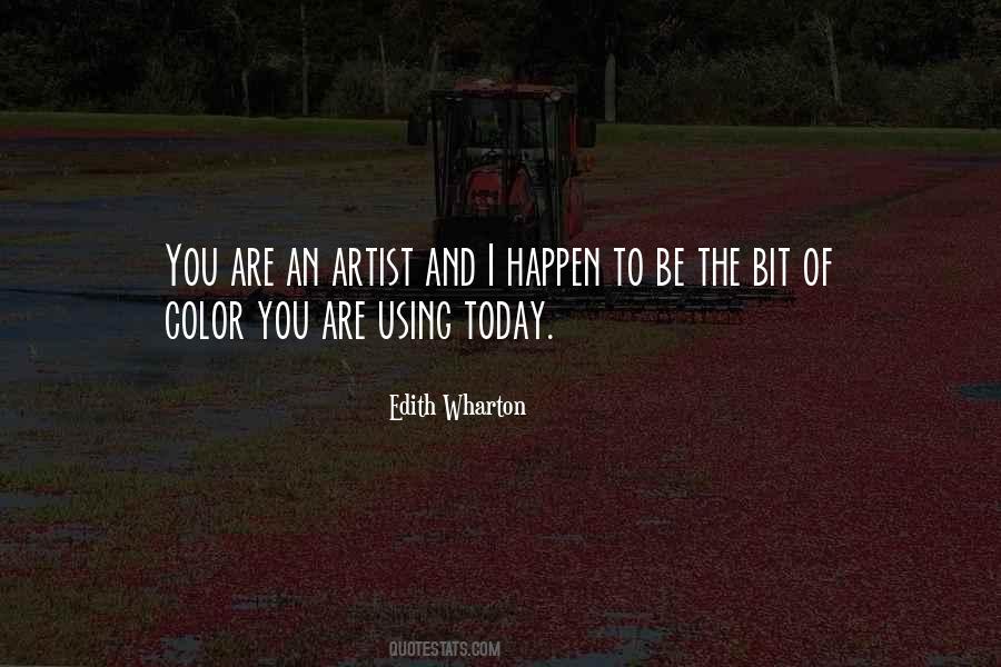 You Are An Artist Quotes #1330568