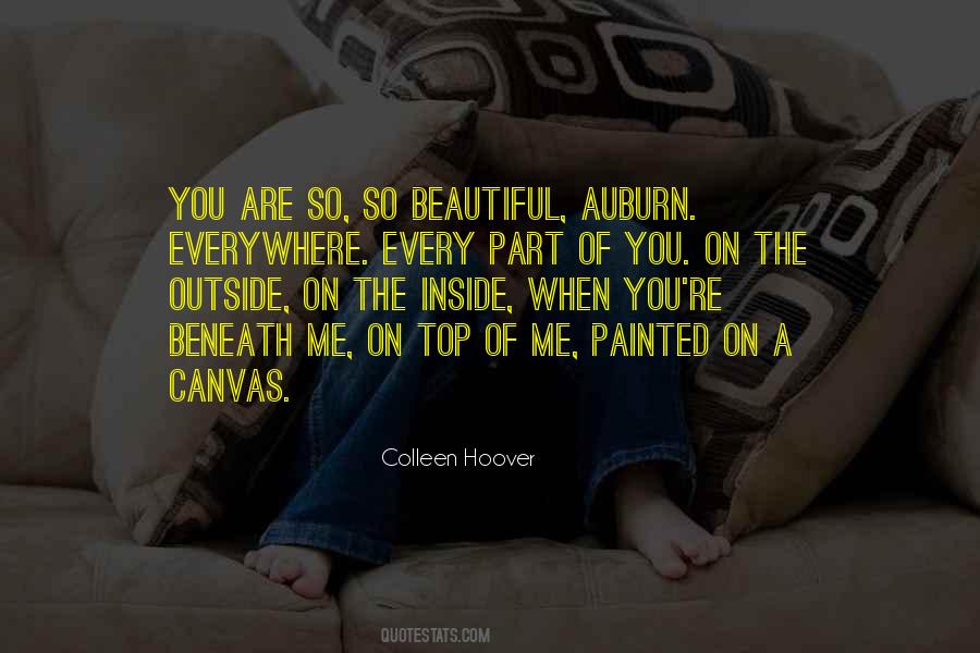 You Are Beautiful Inside Quotes #688588