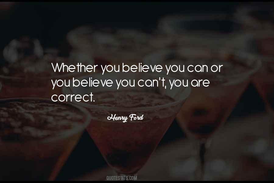 You Are Correct Quotes #1442503