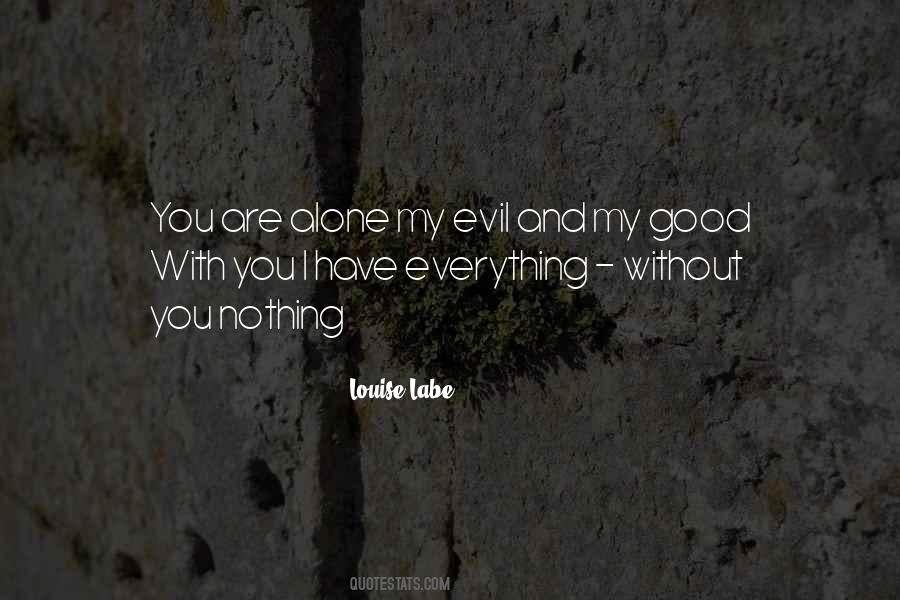 You Are Evil Quotes #5089