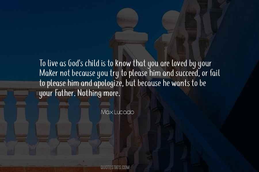 You Are God's Child Quotes #139135