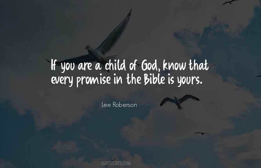 You Are God's Child Quotes #1498349