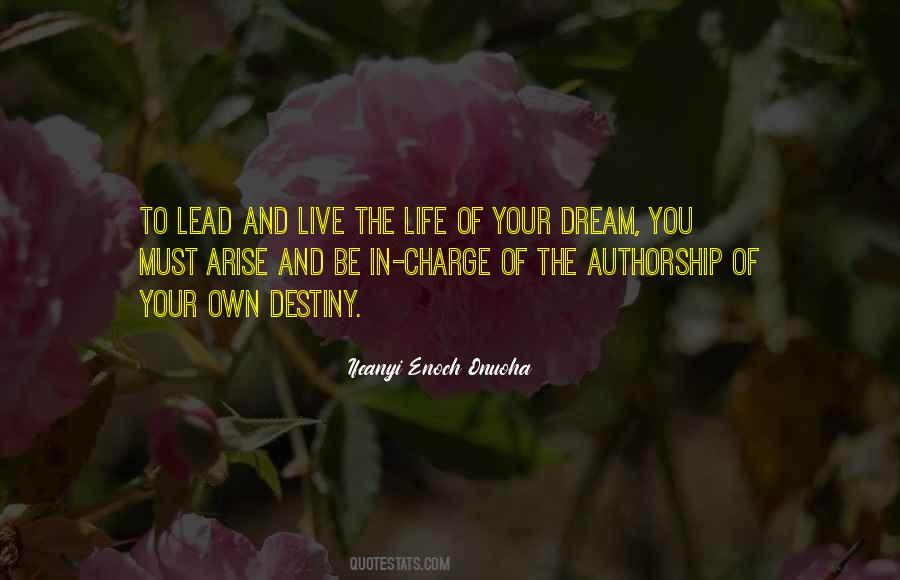 You Are In Charge Of Your Own Life Quotes #333778