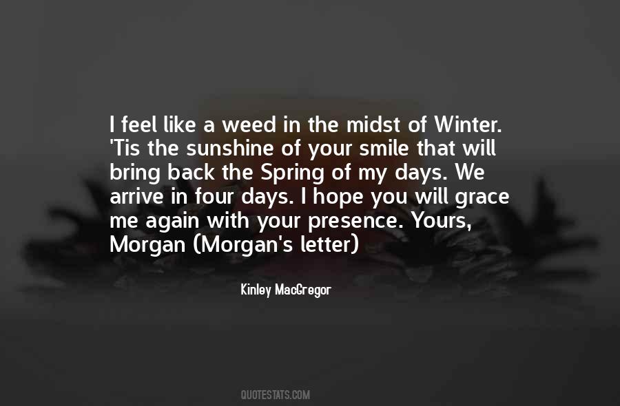 You Are Like Sunshine Quotes #169673