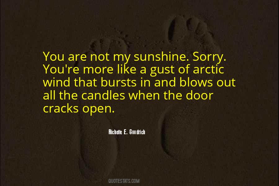 You Are Like Sunshine Quotes #1802980