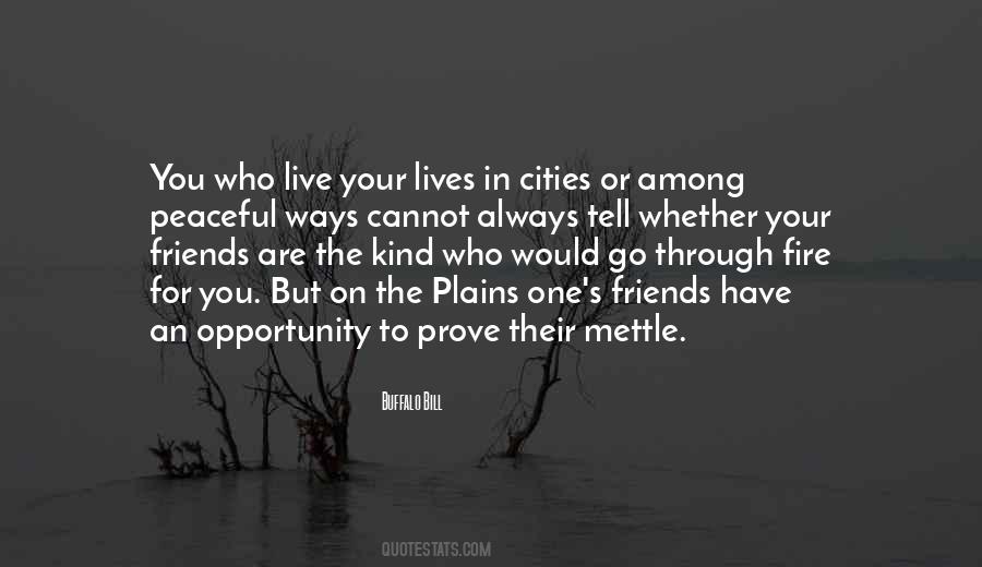 Quotes About Mettle #1078618