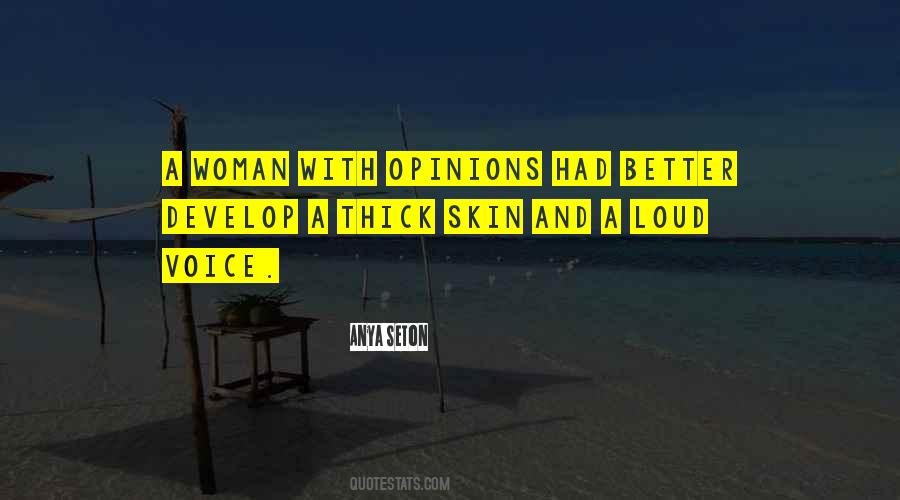 Quotes About Thick Skin #1011480