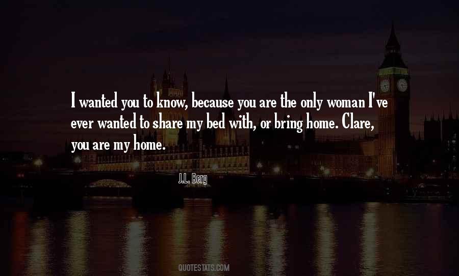 You Are My Home Quotes #1638441