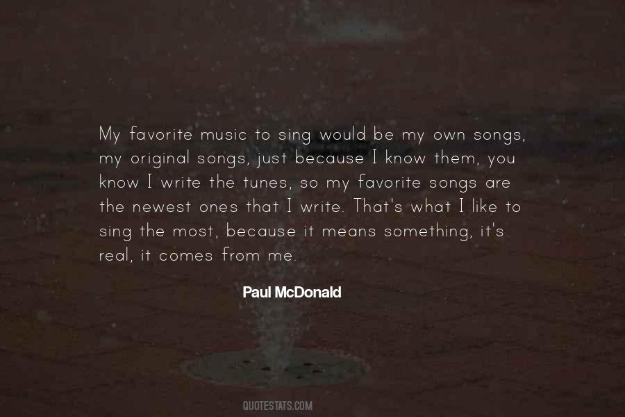 You Are My Music Quotes #991839